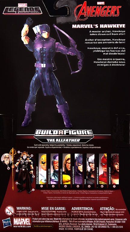 Marvel Legends Hawkeye - Hasbro Marvel (Marvel Legends - The Allfather) action figure collectible - Main Image 4