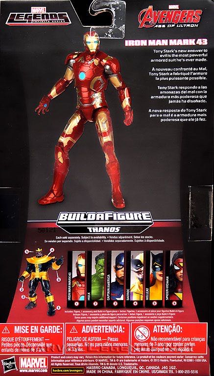 Iron Man (Thanos Wave) - Hasbro Marvel (Marvel Legends) action figure collectible - Main Image 4