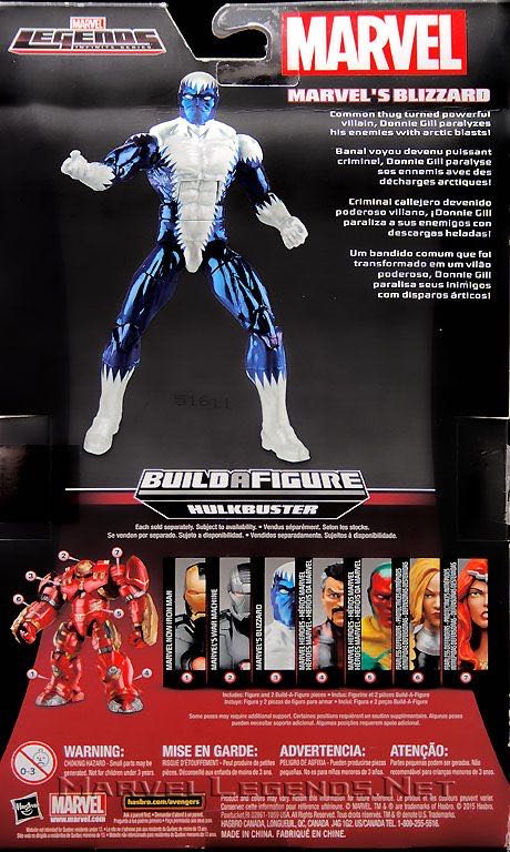 Marvel Legends Blizzard - Hasbro Marvel (Marvel Legends) action figure collectible - Main Image 4