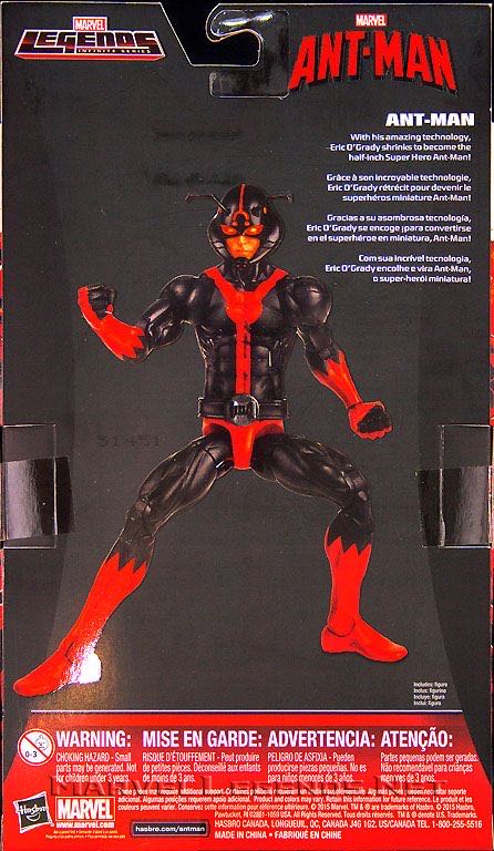 Antman - Hasbro Marvel (Marvel Legends) action figure collectible - Main Image 4