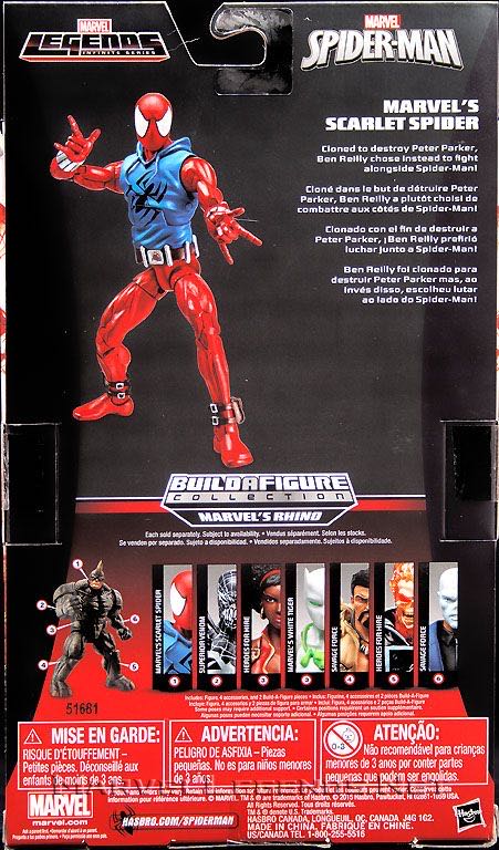 Scarlet Spider (Ben Reilly) - Hasbro Marvel (Marvel Legends) action figure collectible - Main Image 4