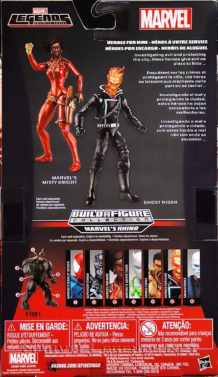 Ghost Rider - Hasbro Marvel (Heroes For Hire) action figure collectible - Main Image 4