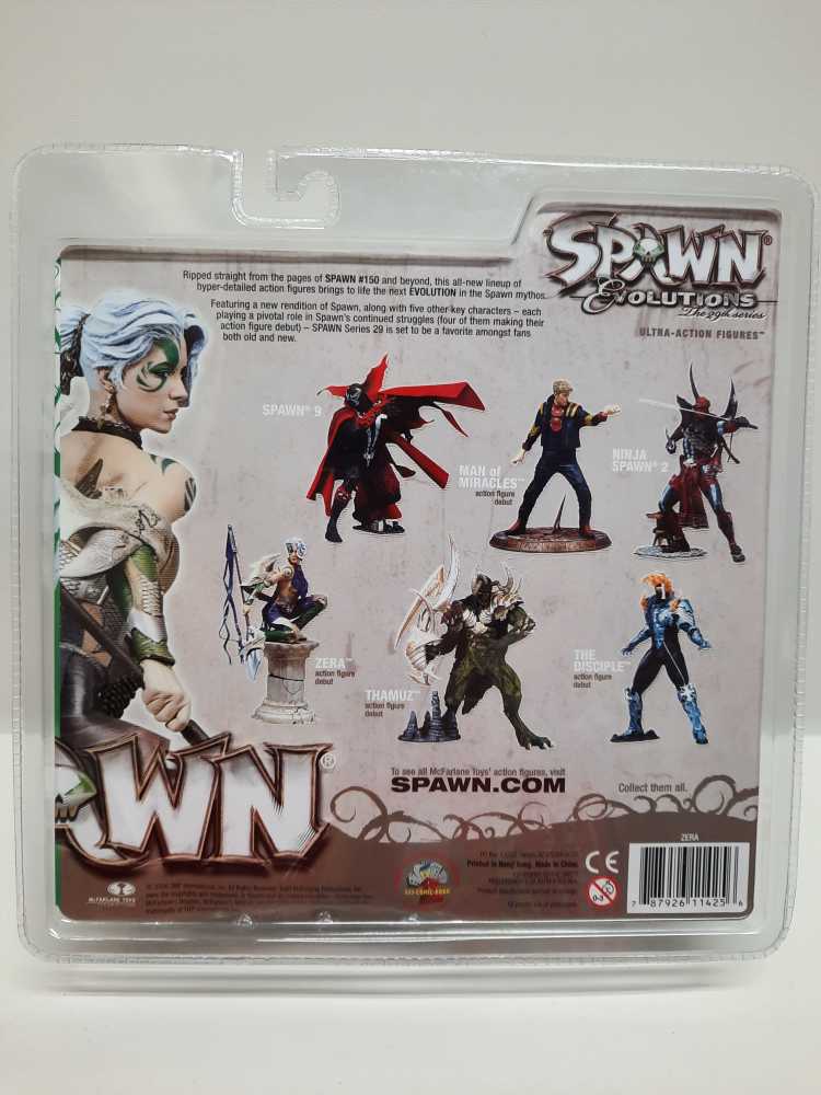 Spawn Series 29 - Zera - McFarlane Toys (Spawn) (Spawn: Evolutions: 6”) action figure collectible [Barcode 787926114256] - Main Image 2