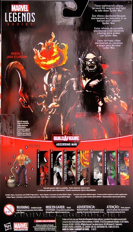 Morbius - BAF: Absorbing Man (Left Arm and Alternate Right Arm) - Hasbro (Marvel Legends - BAF: Absorbing Man) action figure collectible - Main Image 4