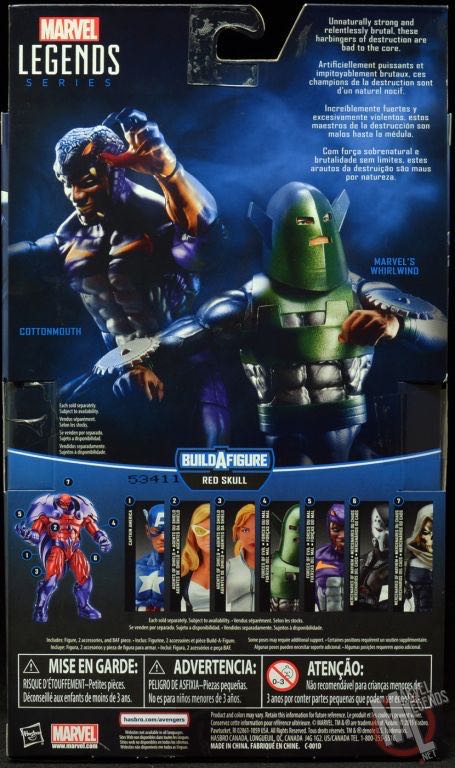 Whirlwind - Hasbro Marvel (Marvel Legends) action figure collectible - Main Image 4