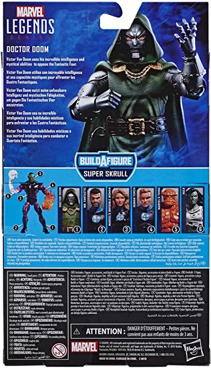 Doctor Doom - Super Skrull Wave - Hasbro Marvel (Marvel Legends) action figure collectible - Main Image 4