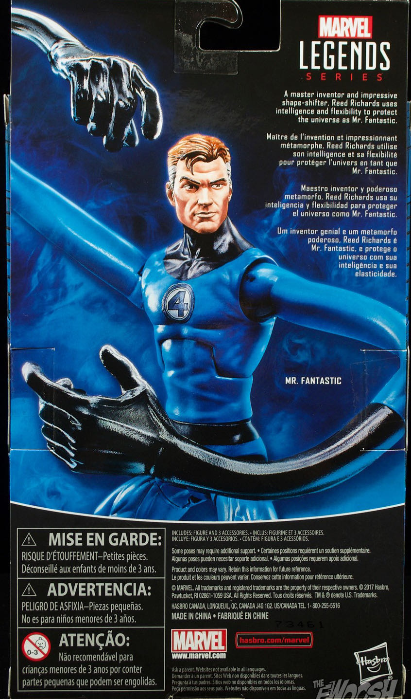 Marvel Legends Mr. Fantastic - Hasbro Marvel (Marvel Legends) action figure collectible - Main Image 4