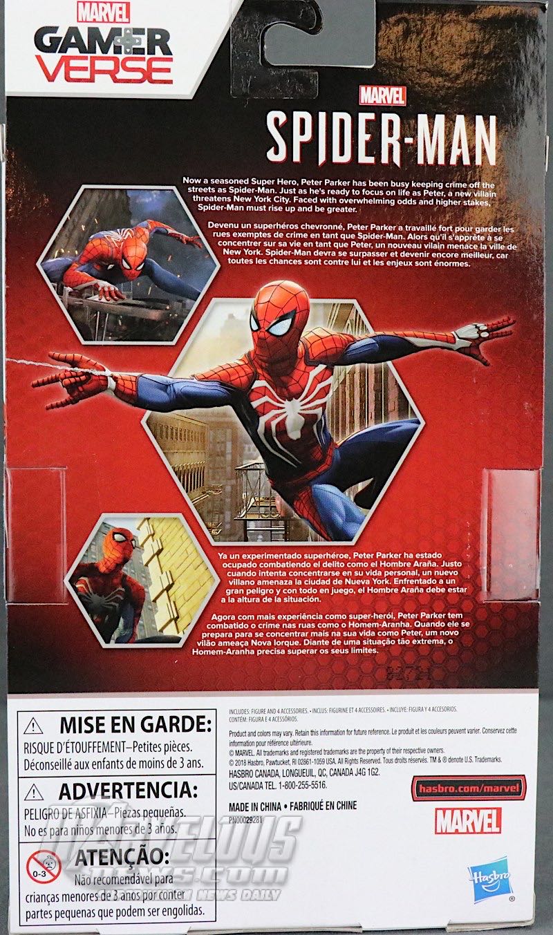 Spider-Man (Spider-Man) - Gamerverse - Hasbro (Gamerverse) action figure collectible - Main Image 4