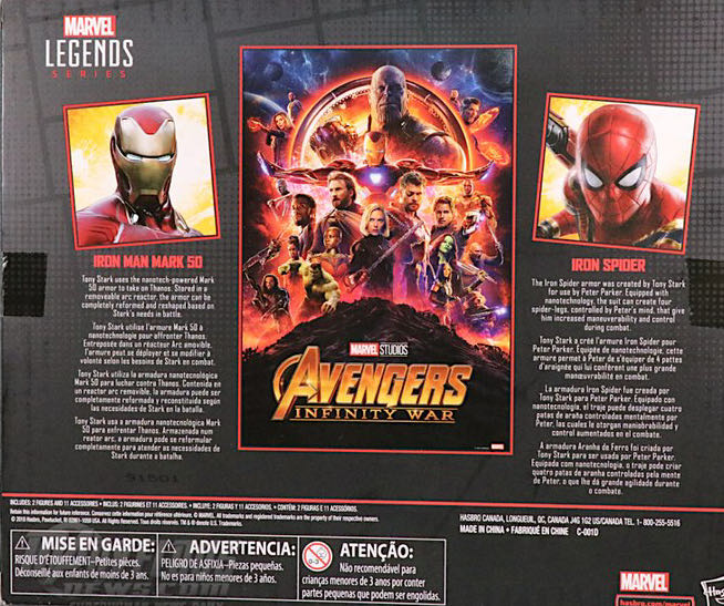 Iron Spider - Hasbro Marvel (Marvel Legends) action figure collectible - Main Image 4