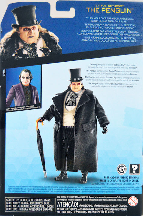 DC Multiverse The Penguin Batman Returns  - Mattel DC (DC Multiverse) action figure collectible - Main Image 4