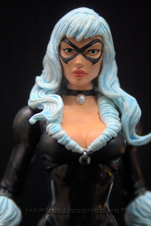 Marvel Legends Infinite Spider-Man Series : Skyline Sirens BLACK CAT (BAF Ultimate Green Goblin Series) - Hasbro (Marvel Legends) action figure collectible - Main Image 2