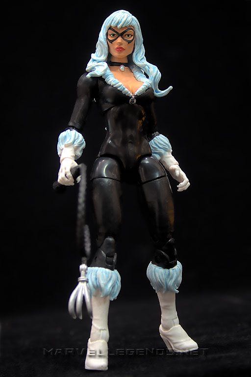 Marvel Legends Infinite Spider-Man Series : Skyline Sirens BLACK CAT (BAF Ultimate Green Goblin Series) - Hasbro (Marvel Legends) action figure collectible - Main Image 3