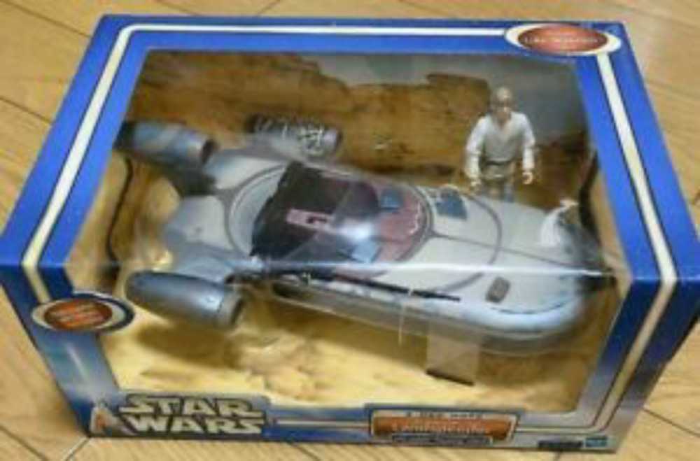 Vehicles Landspeeder (2002) - Hasbro (2002-2003 Star Wars Saga) action figure collectible [Barcode 076930325117] - Main Image 2