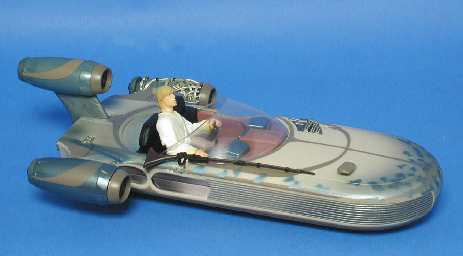 Vehicles Landspeeder (2002) - Hasbro (2002-2003 Star Wars Saga) action figure collectible [Barcode 076930325117] - Main Image 4