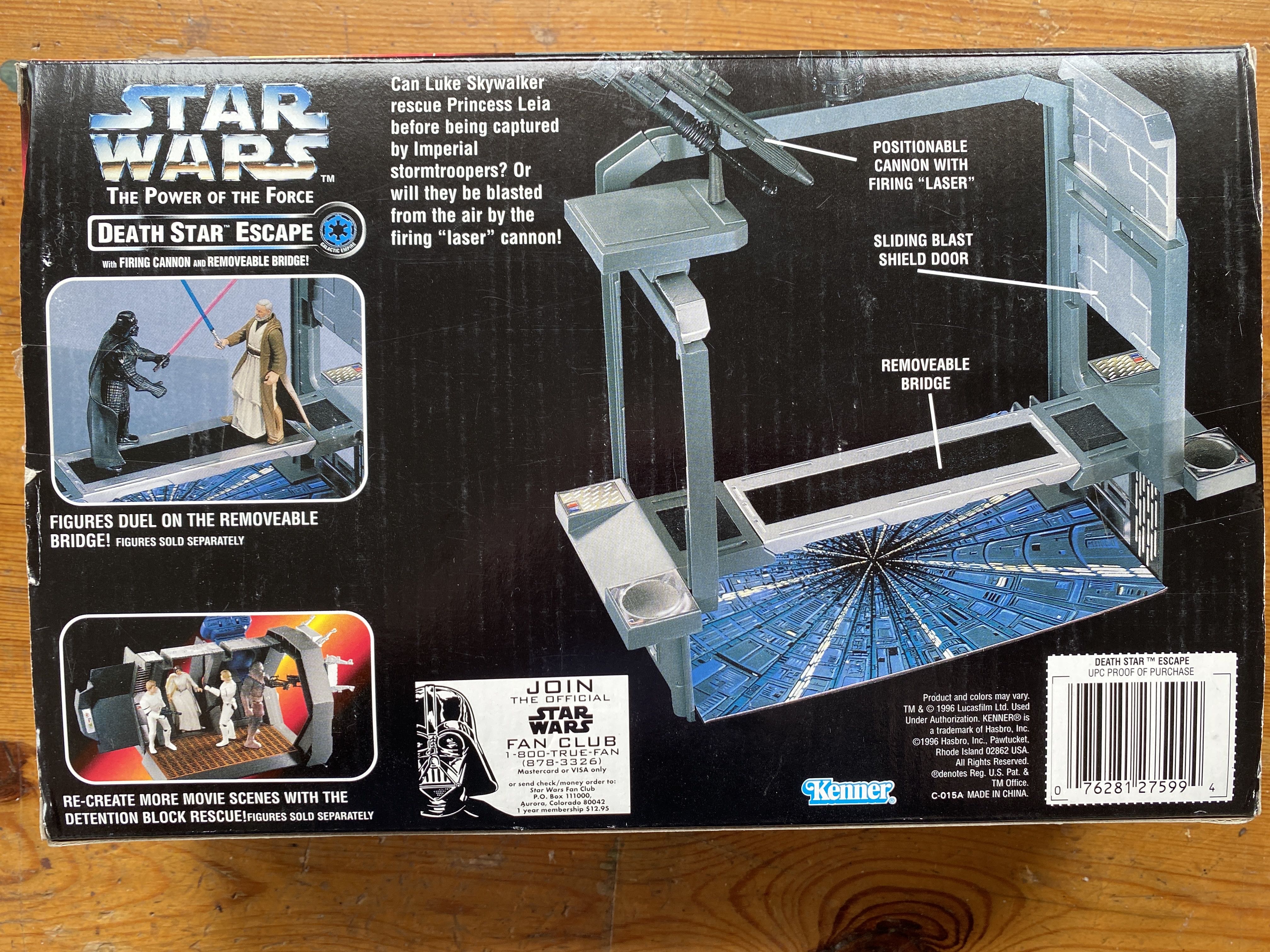 Death Star Escape w/ Firing Cannon & Removable Bridge! - Kenner (Playset) action figure collectible [Barcode 076281275994] - Main Image 2