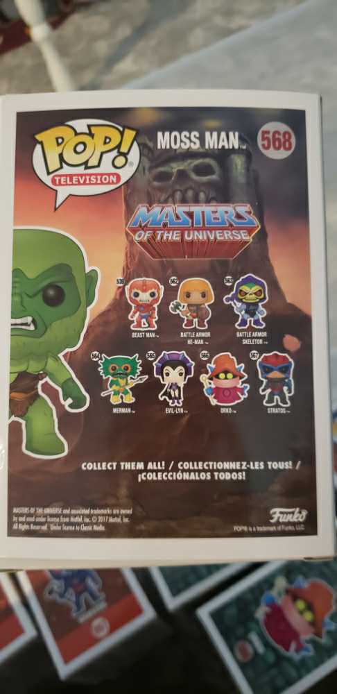 Masters Of The Universe Funko Pop 568 Toys R Us Exclusive Moss Man - Funko Pop! (Funko Pops) action figure collectible [Barcode 889698218108] - Main Image 2