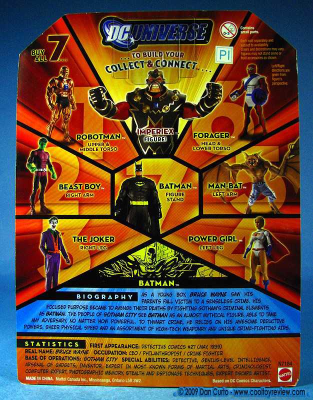 DC Universe Classics, Wave 10: Batman - Mattel (DC Comics - Super Heroes) action figure collectible - Main Image 4