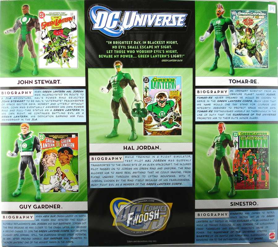 DC Universe Classics, Walmart Exclusive: Sinestro - Mattel (DC Comics - Super Heroes) action figure collectible - Main Image 4