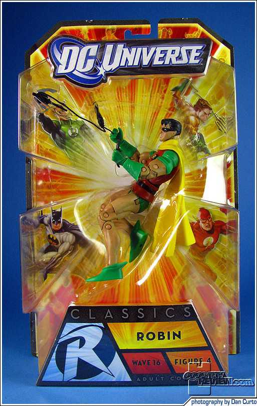 DC Universe Classics, Wave 16: Robin (Classic Head) - Mattel (DC Comics - Super Heroes) action figure collectible - Main Image 3