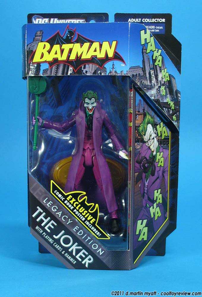 Batman Legacy, Wave 1: The Joker (Golden Age) - Mattel (DC Comics - Super Heroes) action figure collectible - Main Image 3