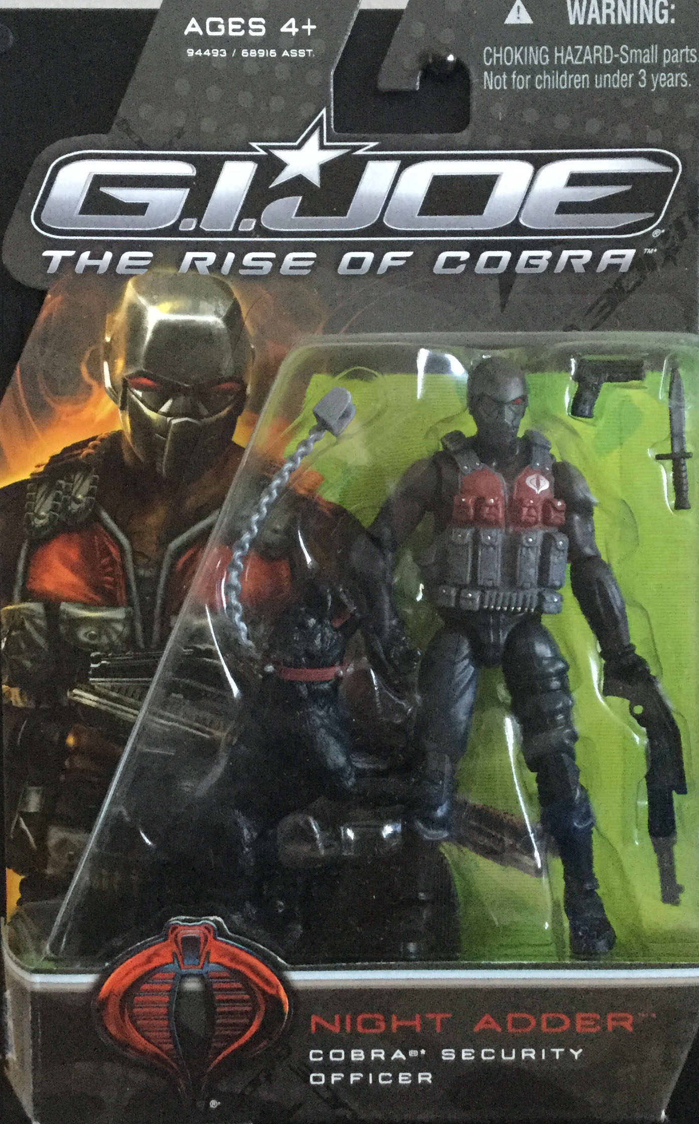 Night Adder - Hasbro (G.I. Joe - The Rise Of Cobra) action figure collectible - Main Image 1