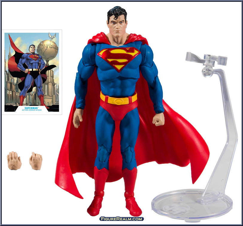 Superman (Action Comics #1000 ) - McFarlane Toys (DC Multiverse: Action Comics #1000) action figure collectible - Main Image 3