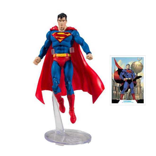 Superman (Action Comics #1000 ) - McFarlane Toys (DC Multiverse: Action Comics #1000) action figure collectible - Main Image 4