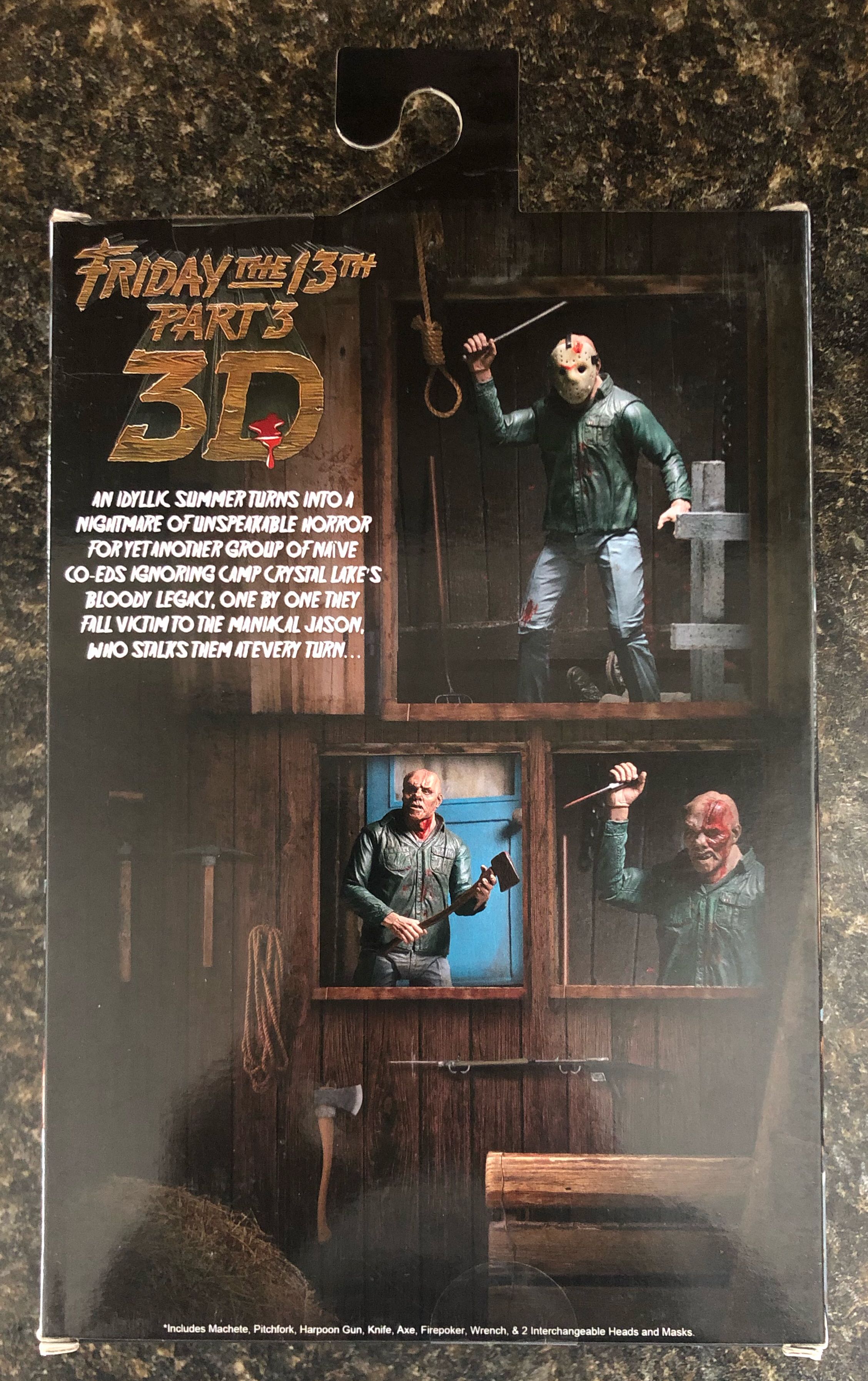 Friday The 13th Part 3: 3D - Neca/Reel Toys (Horror Movies) action figure collectible - Main Image 3