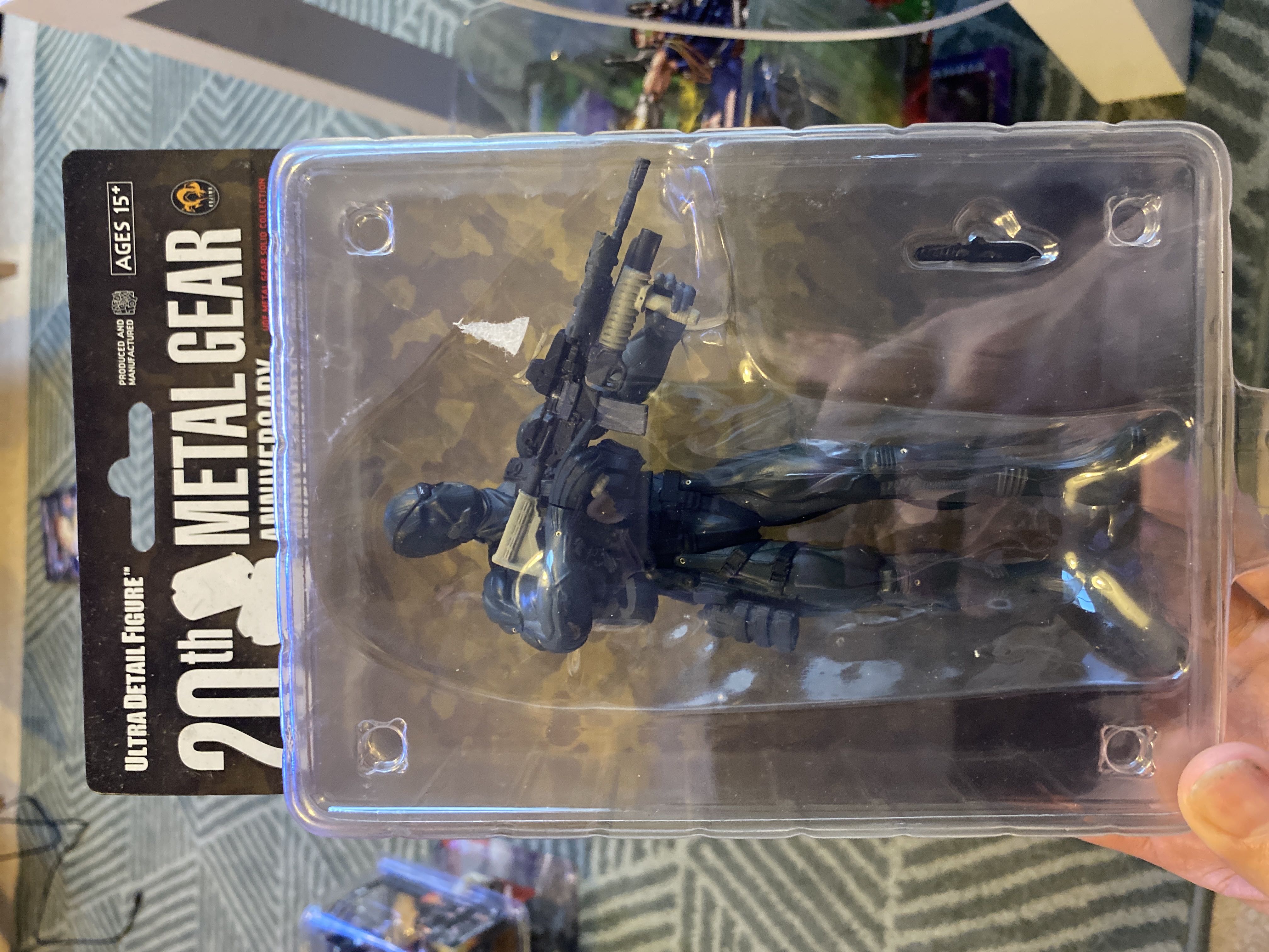 Snake MGS 4 - Medicom Toys (Metal Gear Solid 20th Anniversary) action figure collectible [Barcode 699788112700] - Main Image 1