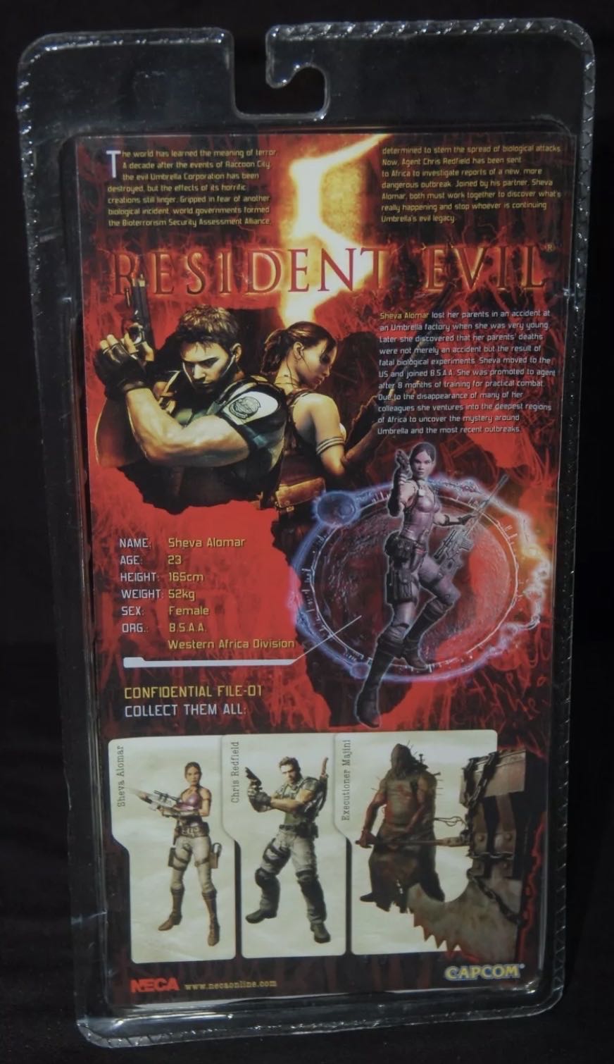 RE5 Sheva Alomar - Neca (Resident Evil 5) action figure collectible [Barcode 634482392225] - Main Image 2