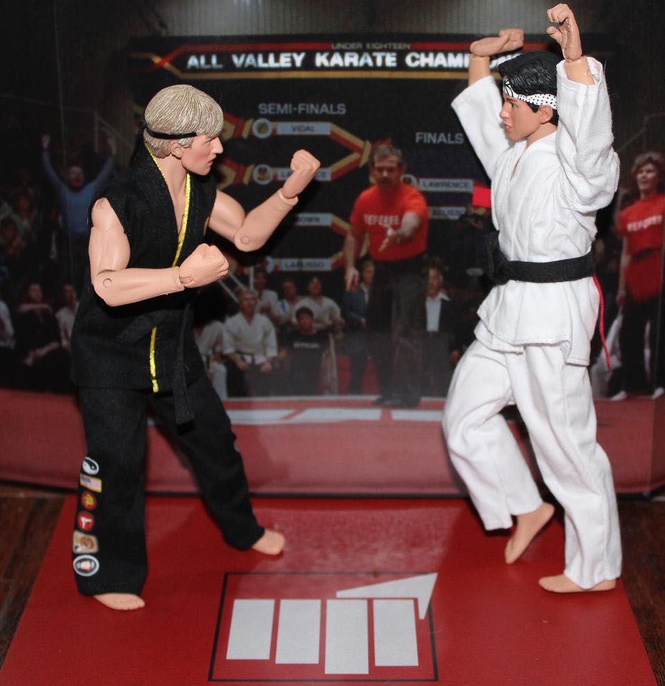 Johnny Lawrence vs. Daniel Larusso - NECA The Karate Kid (The Karate Kid) action figure collectible - Main Image 2