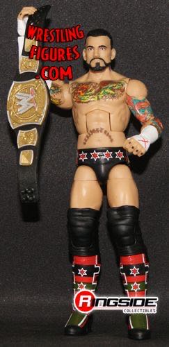 CM Punk - Mattel Wwe (WWE Wrestlemania XXVIII) action figure collectible - Main Image 2