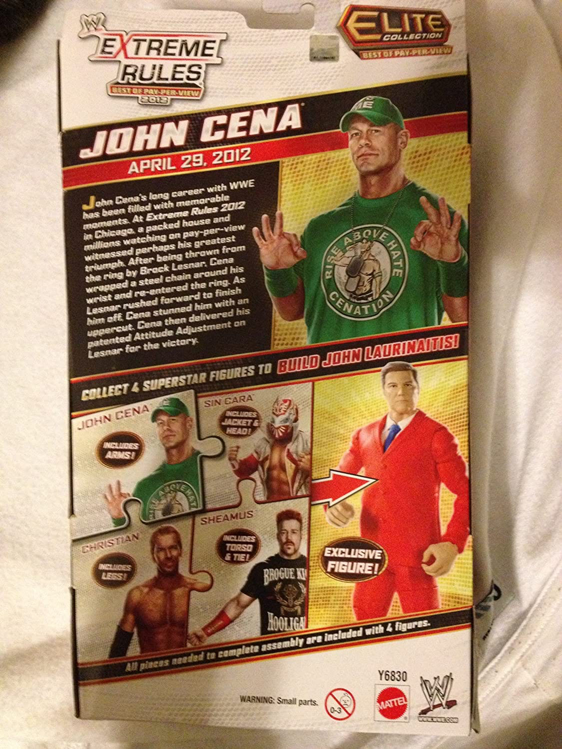 John Cena - Mattel Wwe (Best Of PPV) action figure collectible - Main Image 3