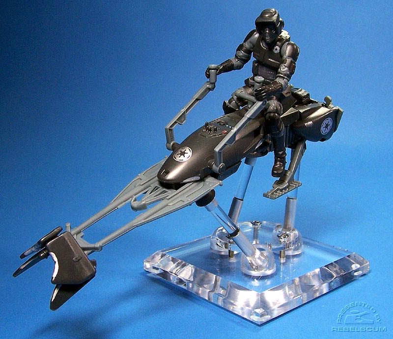 Shadow Scout with Speeder Bike - Hasbro (Star Wars: The Vintage Collection) action figure collectible [Barcode 653569257905] - Main Image 4