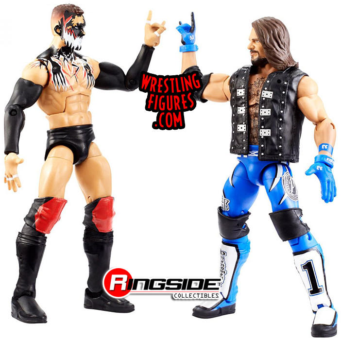 Finn Balor & AJ Styles - Mattel Wwe (WWE Elite Collection 2 Packs) action figure collectible - Main Image 2