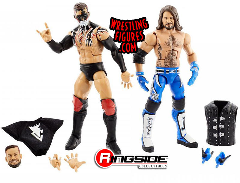 Finn Balor & AJ Styles - Mattel Wwe (WWE Elite Collection 2 Packs) action figure collectible - Main Image 3