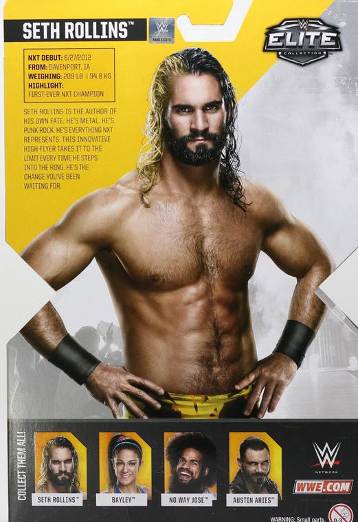 Seth Rollins - Mattel Wwe (NXT TakeOver) action figure collectible - Main Image 4