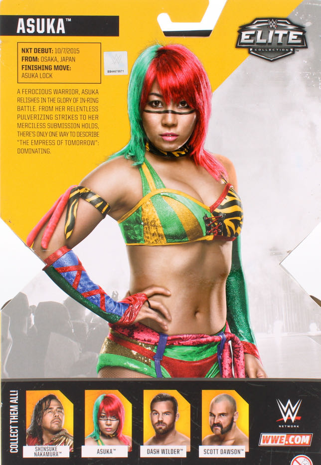 Asuka - Mattel Wwe (NXT TakeOver) action figure collectible - Main Image 4