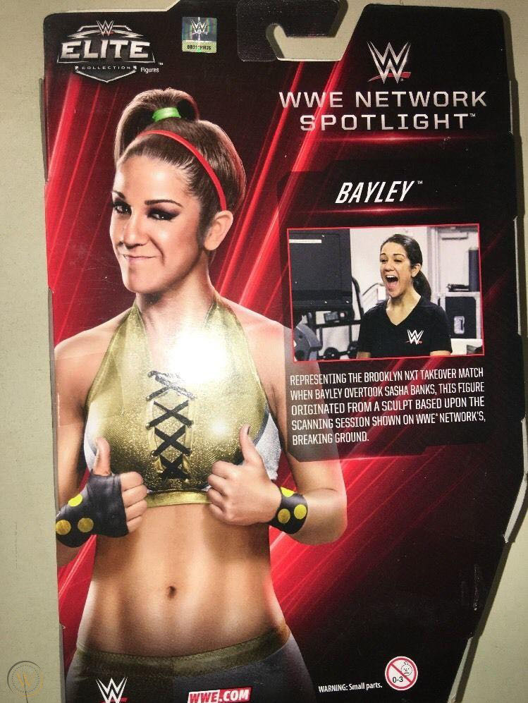 Bayley - Mattel Wwe (WWE Network Spotlight) action figure collectible - Main Image 4