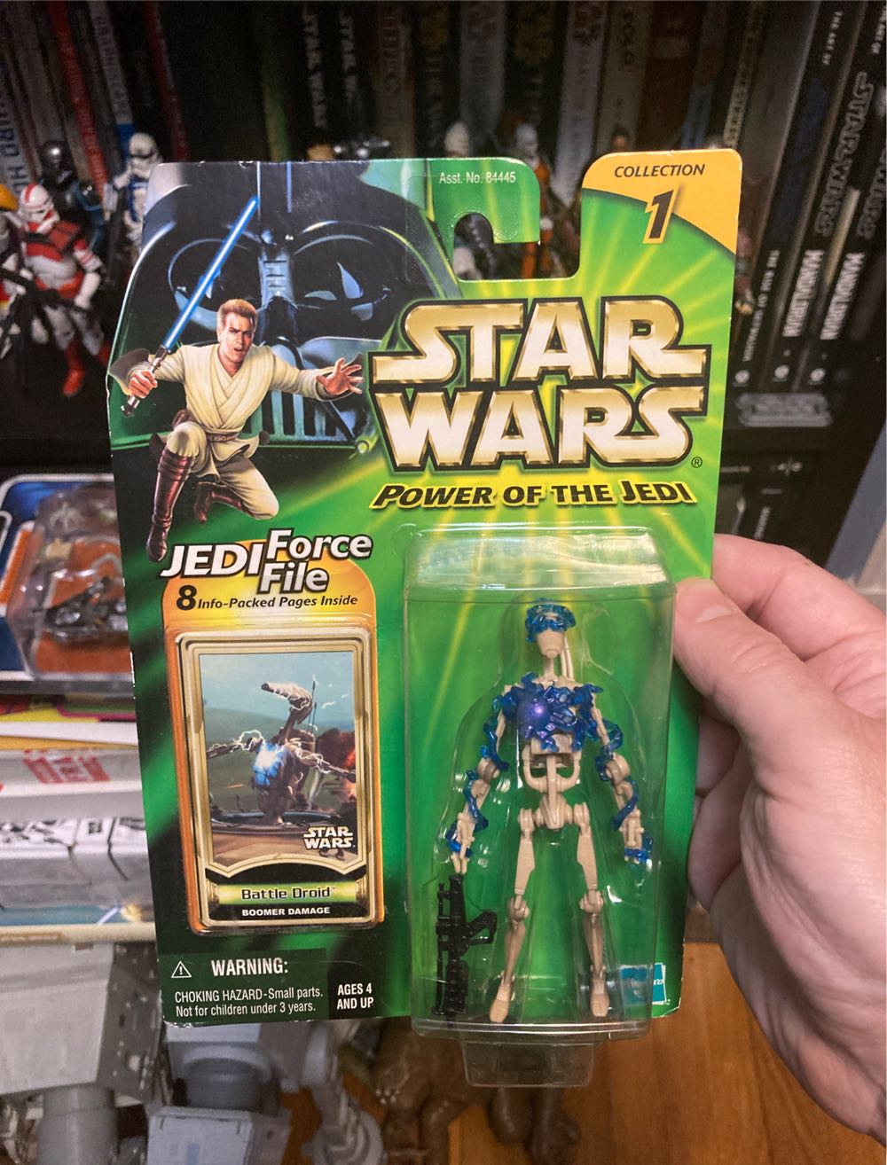 Battle Droid (Boomer Damage) - Hasbro (Star Wars Power Of The Jedi) action figure collectible [Barcode 076930845639] - Main Image 4