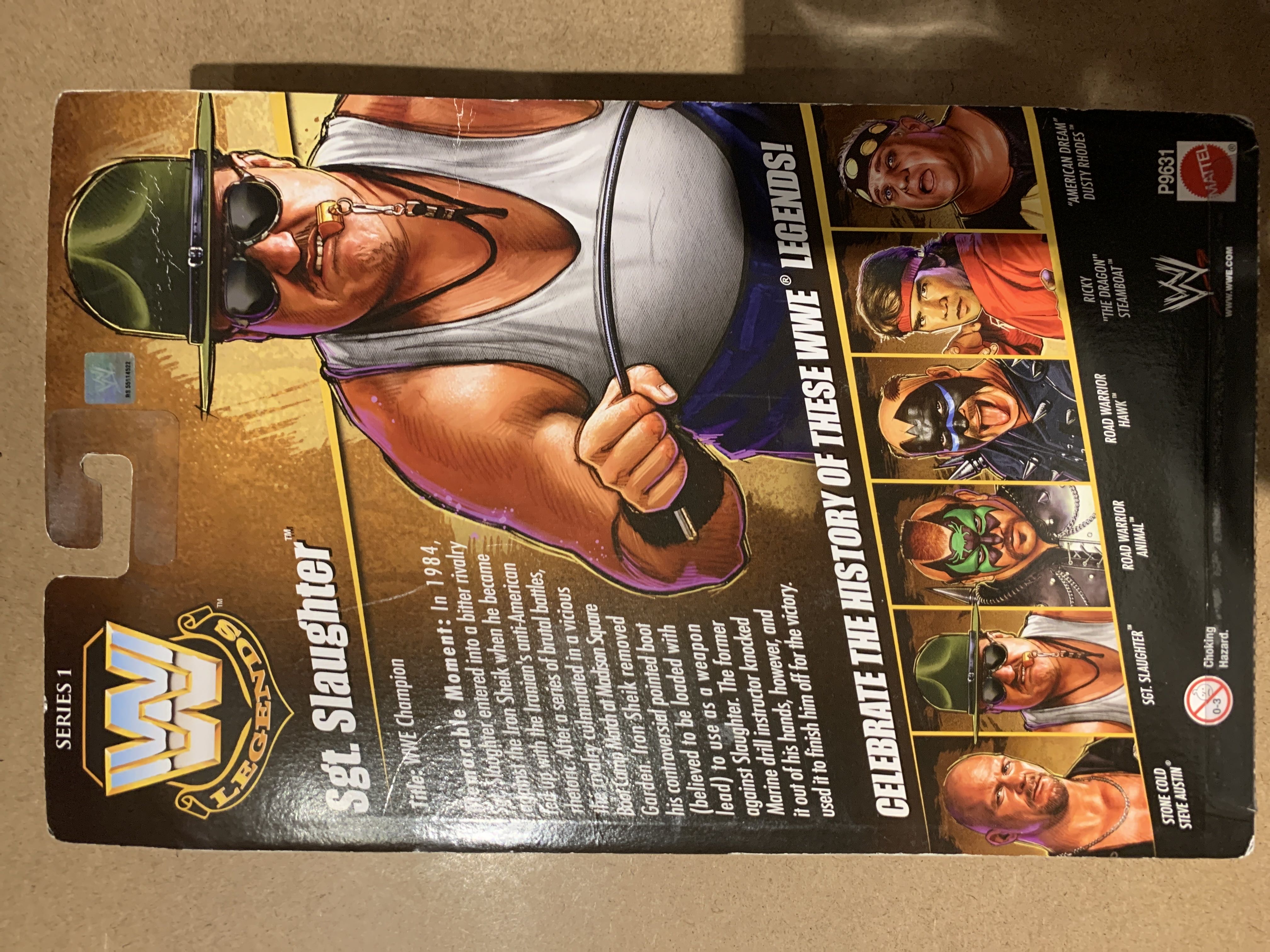 Sgt Slaughter  (Legends) action figure collectible - Main Image 2