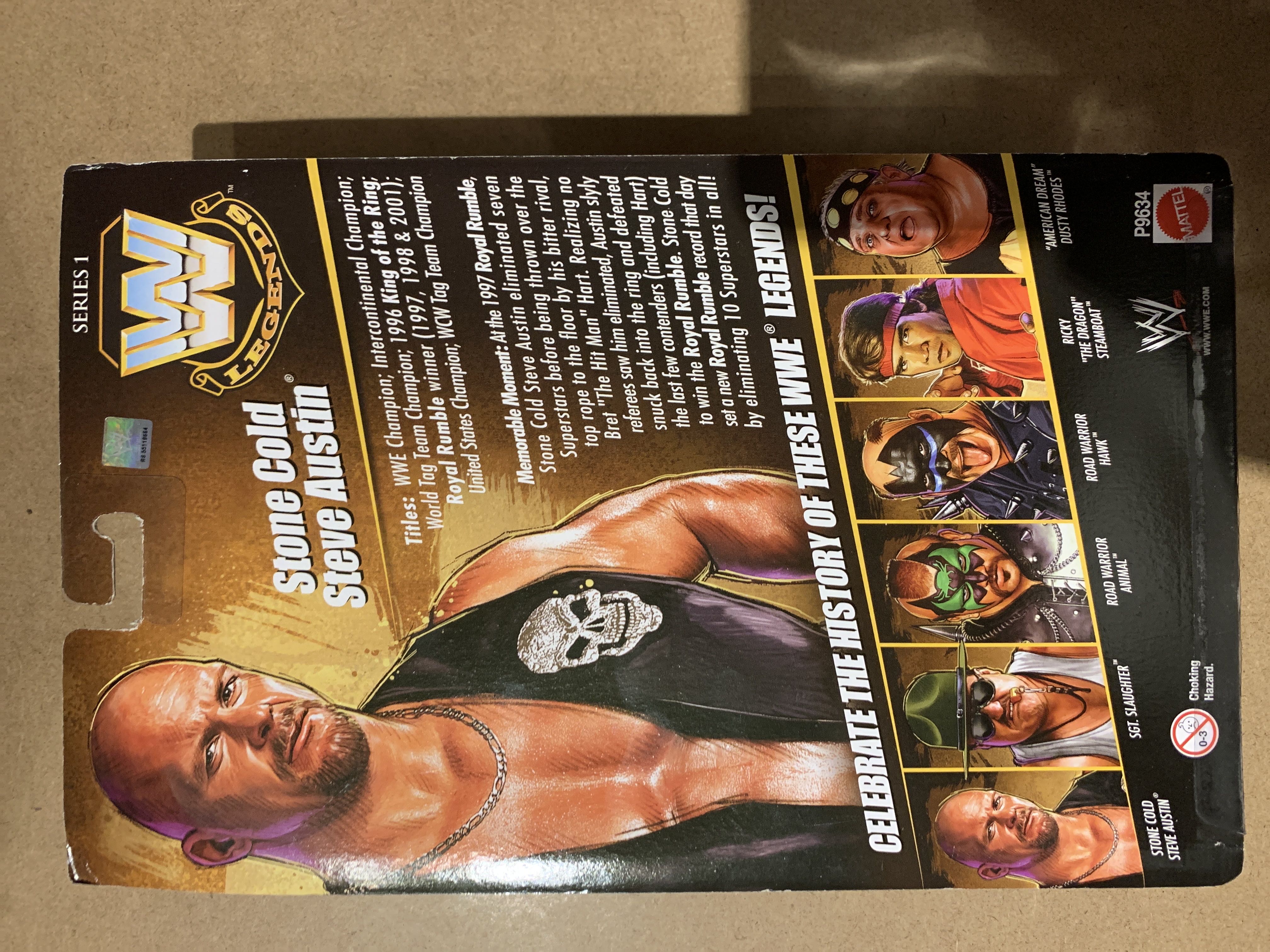 Stone Cold Steve Austin  (Legends) action figure collectible - Main Image 2