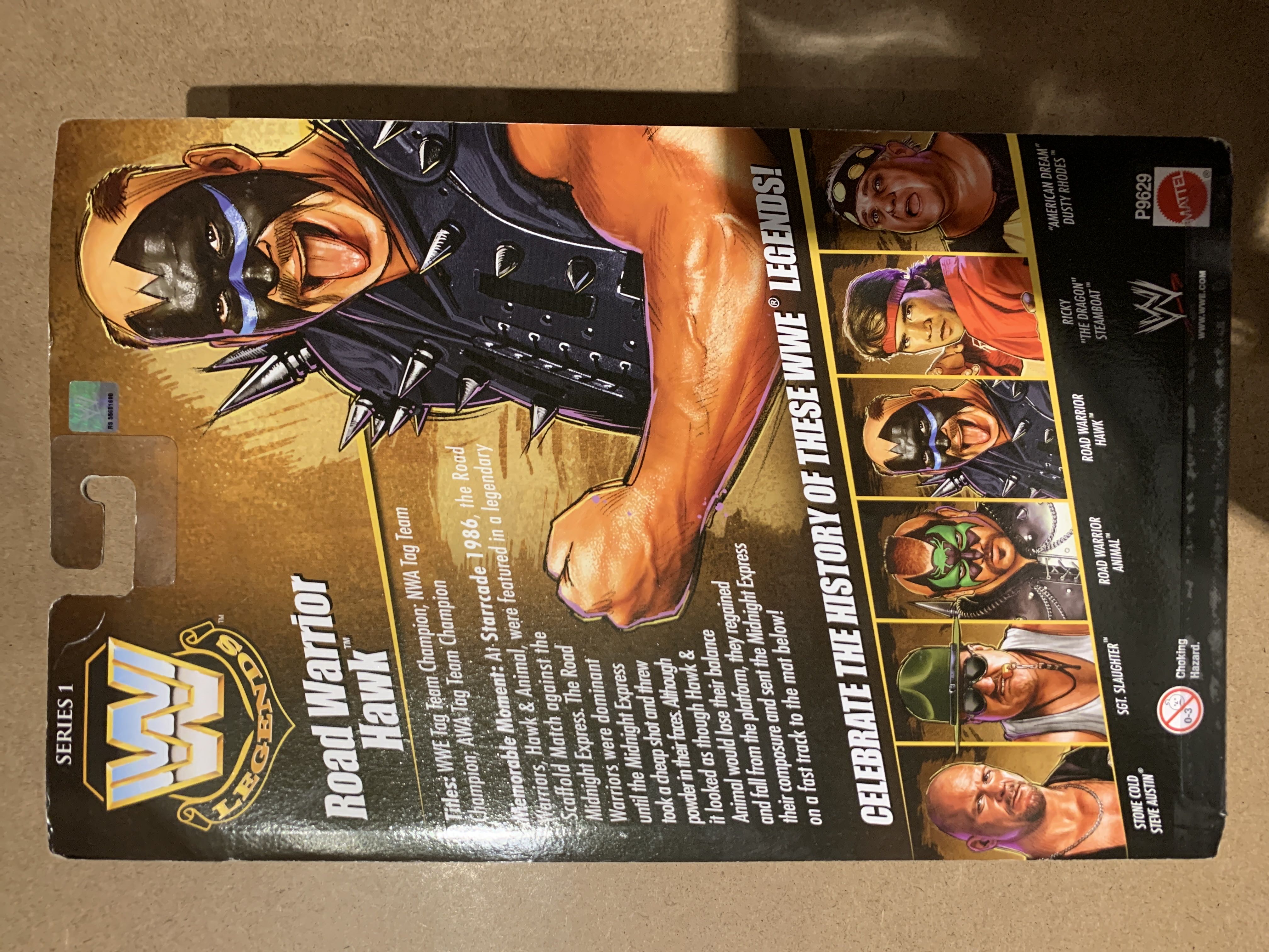 Road Warrior Hawk  (Legends) action figure collectible - Main Image 2