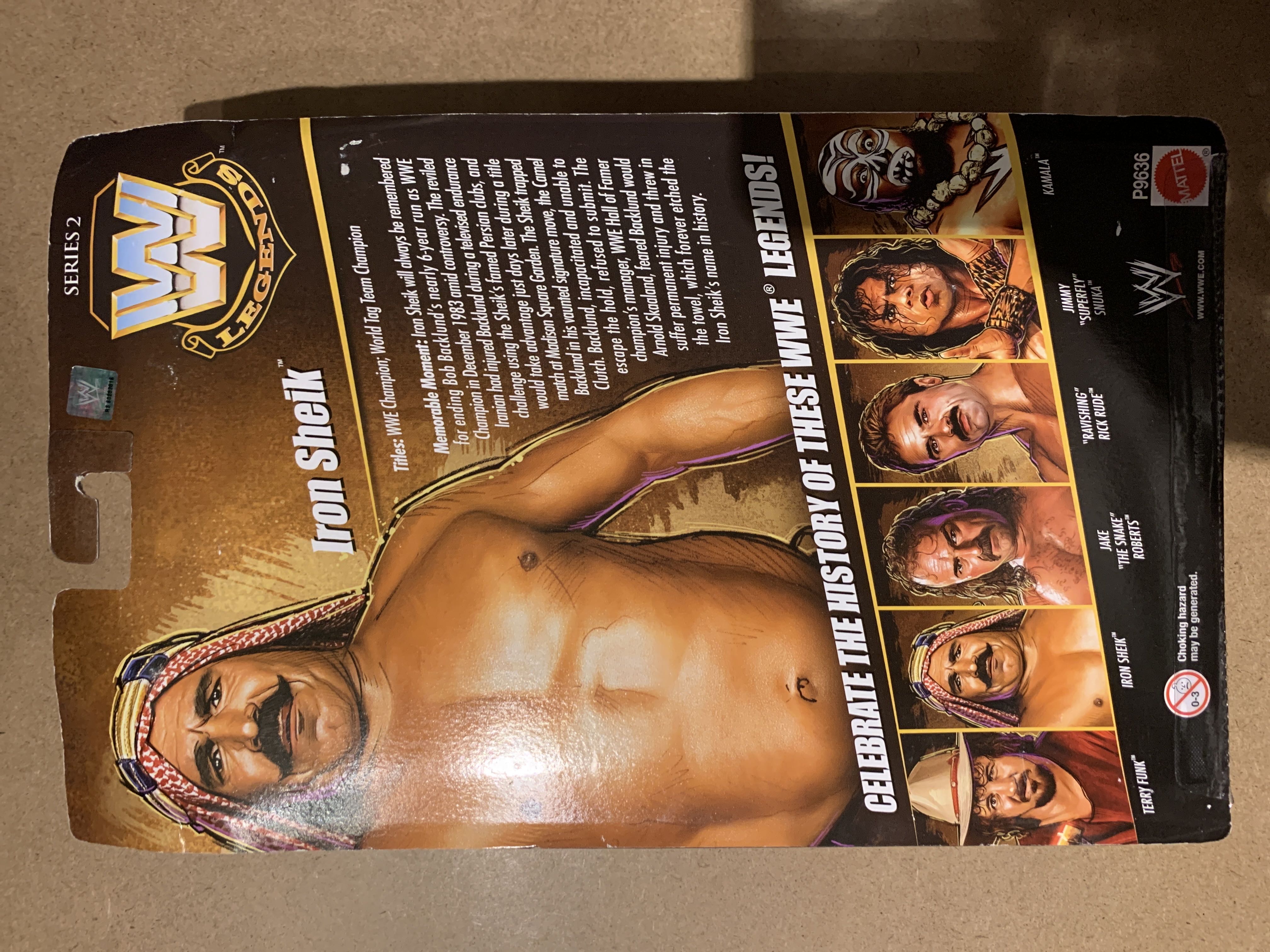Iron Sheik  (Legends) action figure collectible - Main Image 2