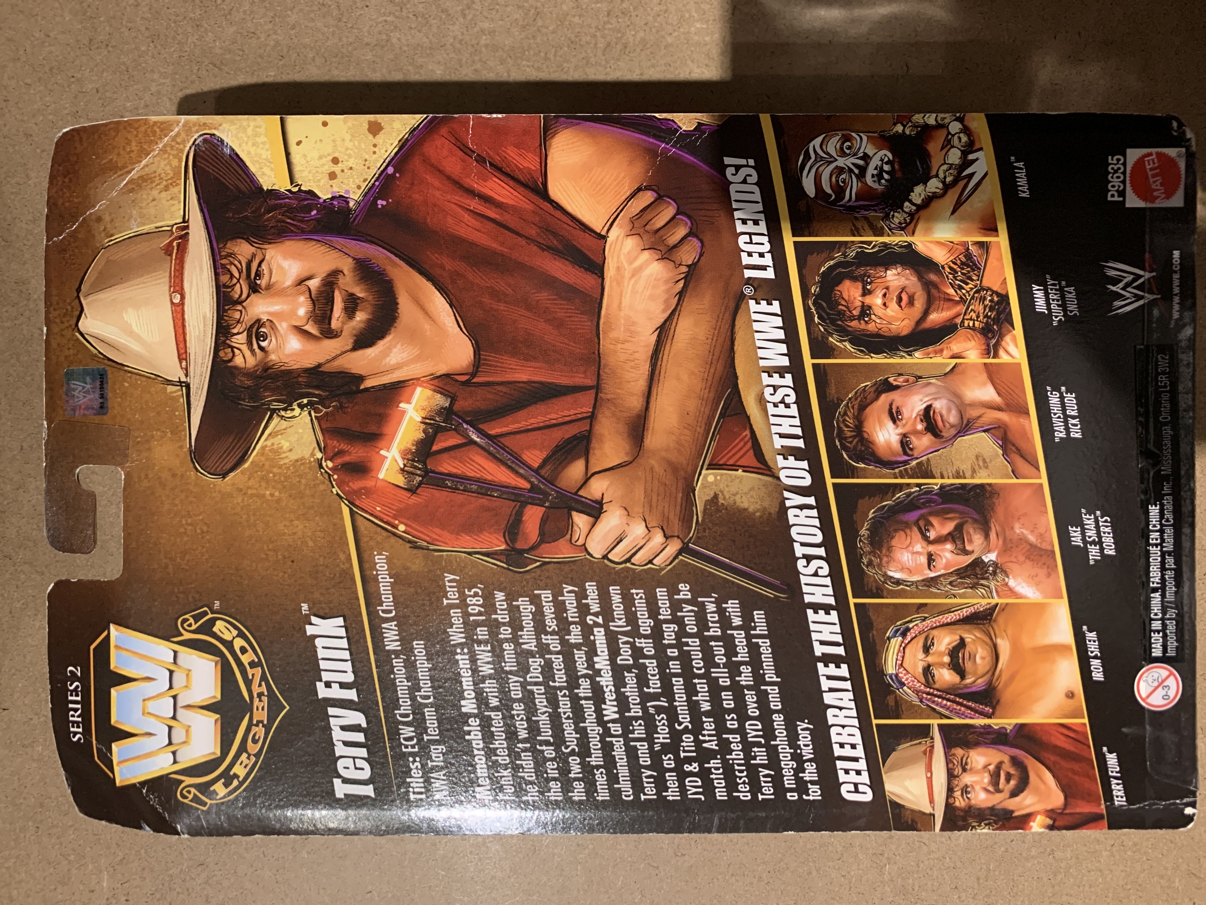 Terry Funk  (Legends) action figure collectible - Main Image 2