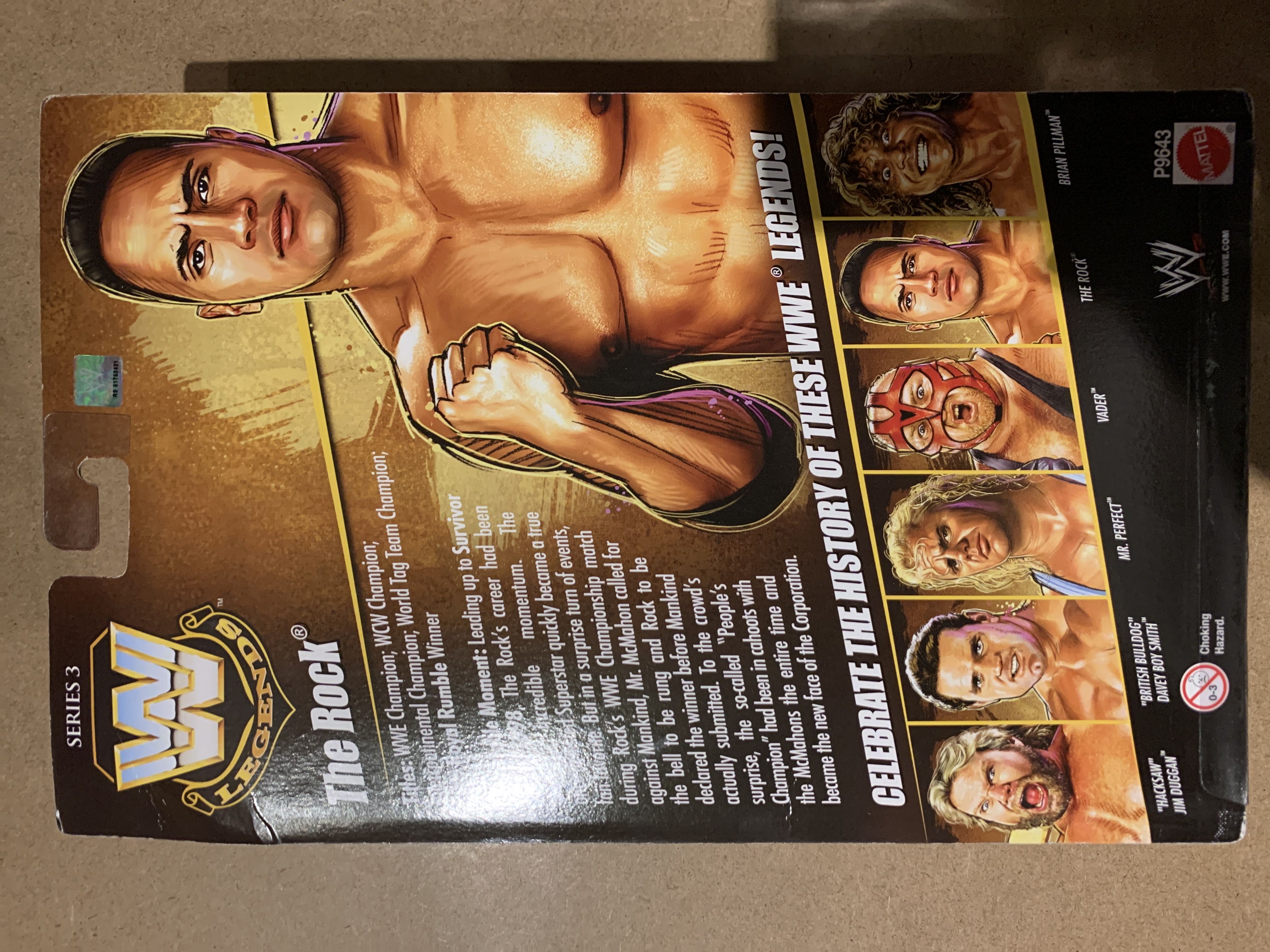 The Rock  (Legends) action figure collectible - Main Image 2