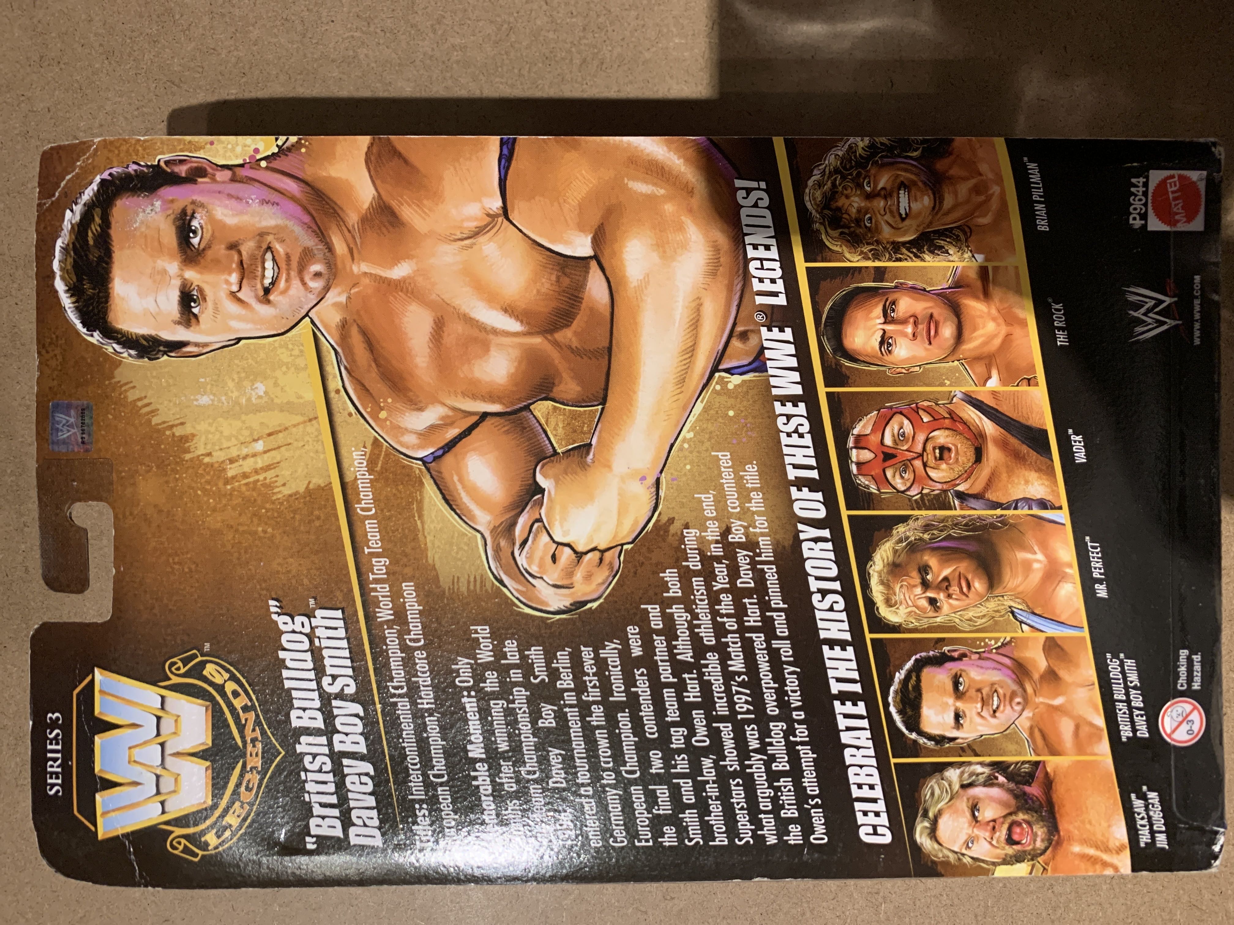 “British Bulldog” Davey Boy Smith  (Legends) action figure collectible - Main Image 2