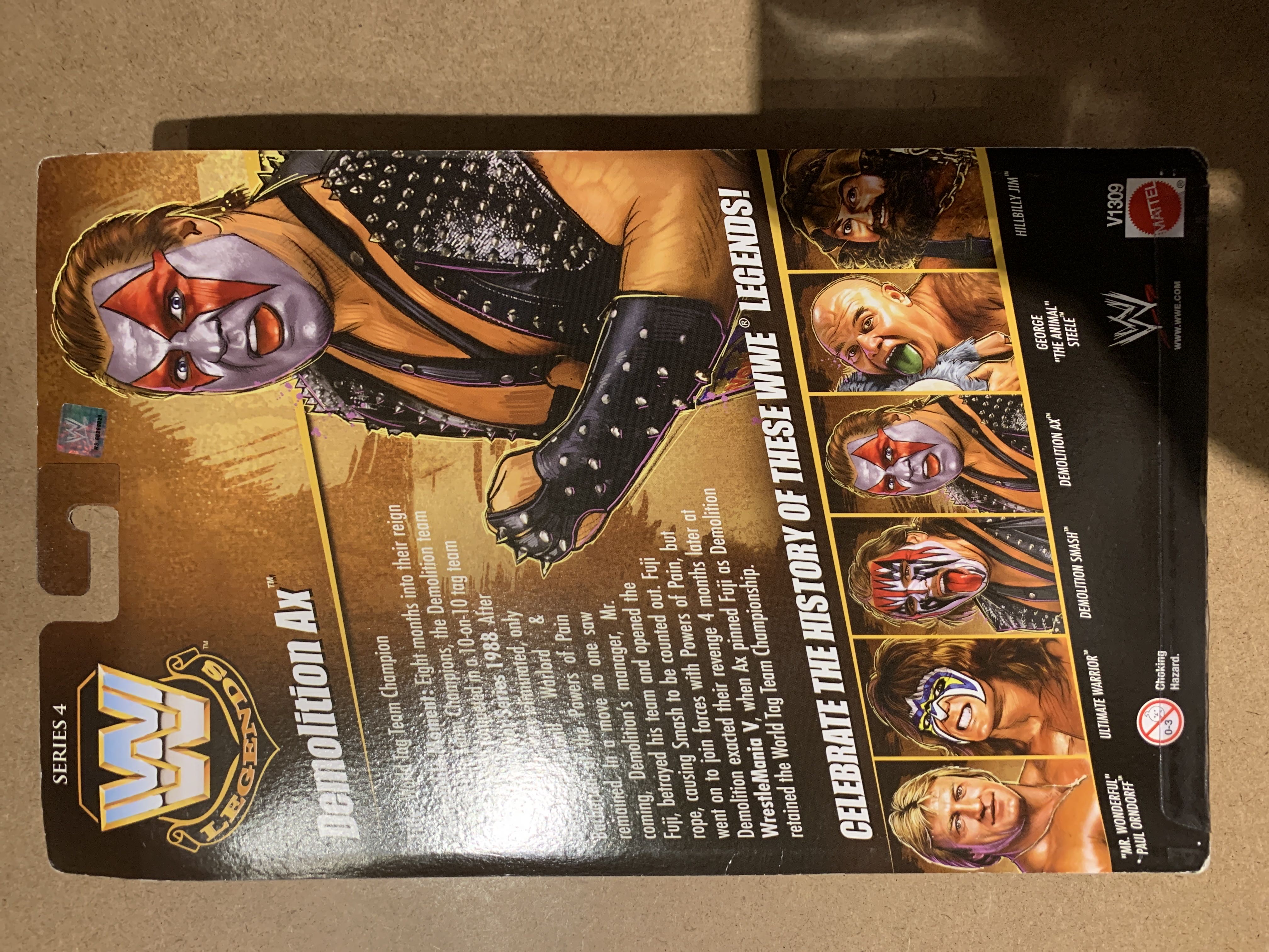 Demolition Ax - Mattel (Mattel Elite Collection Legends) action figure collectible - Main Image 2