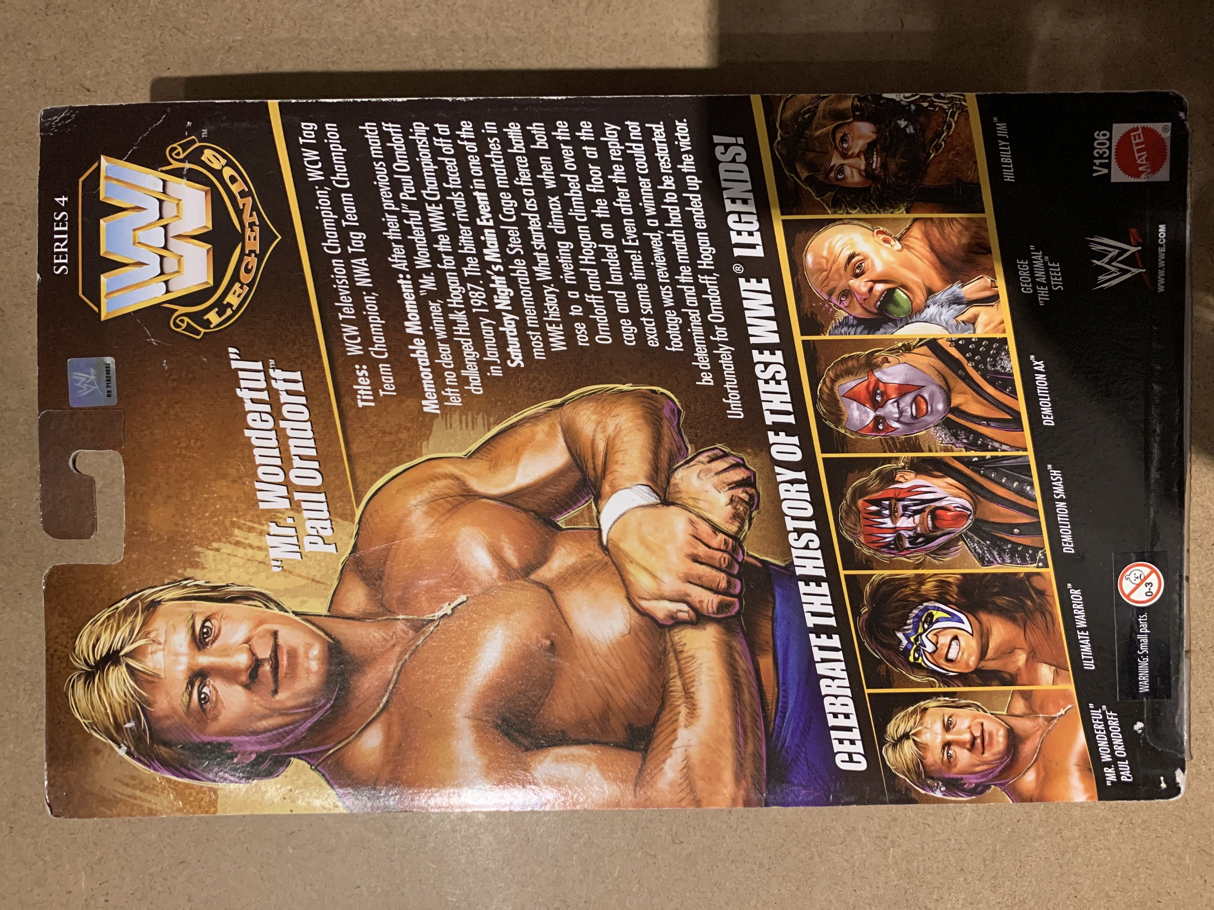 “Mr. Wonderful” Paul Orndorff  (Legends) action figure collectible - Main Image 2