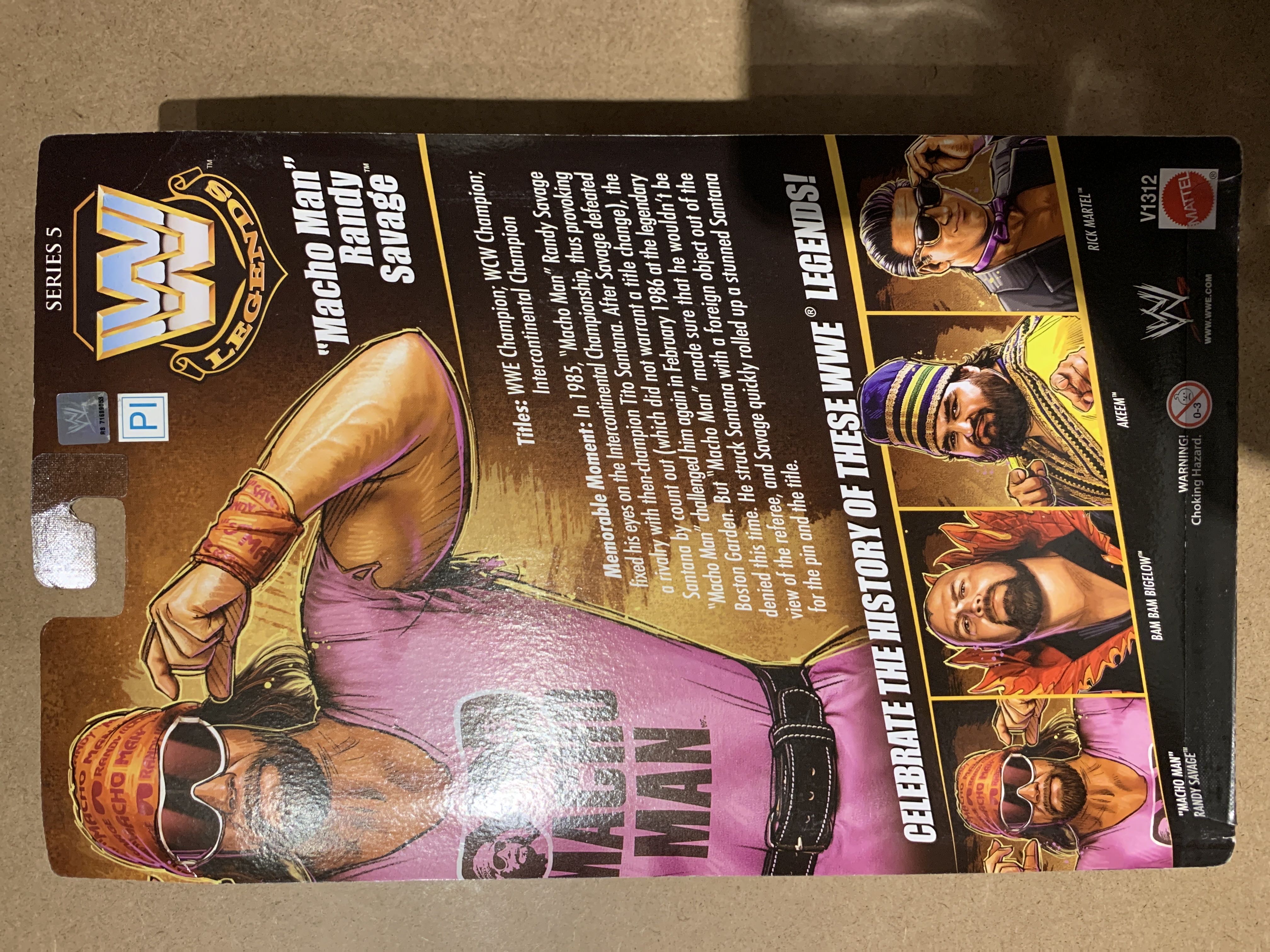 “Macho Man” Randy Savage  (Legends) action figure collectible - Main Image 2